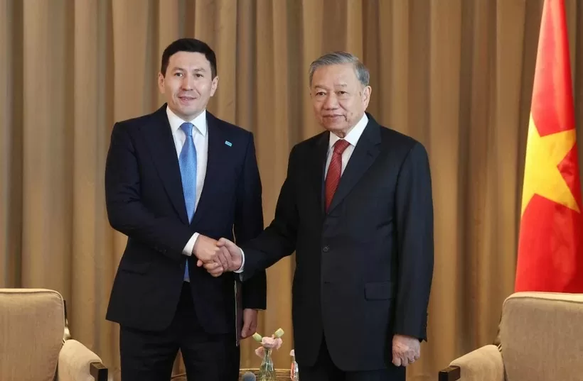 Tổng Bí thư Tô Lâm: Việt Nam - Kazakhstan hướng tới mục tiêu nâng kim ngạch thương mại lên 5 tỷ USD
