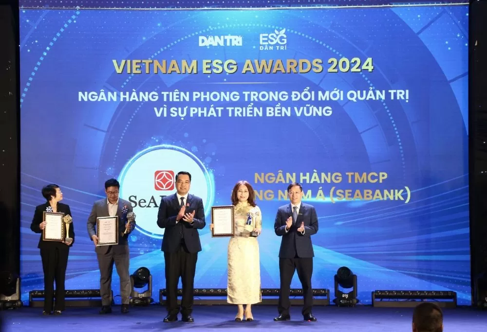 SeABank được vinh tại lễ trao giải Vietnam ESG Awards