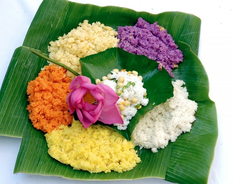 xôi ngũ sắc