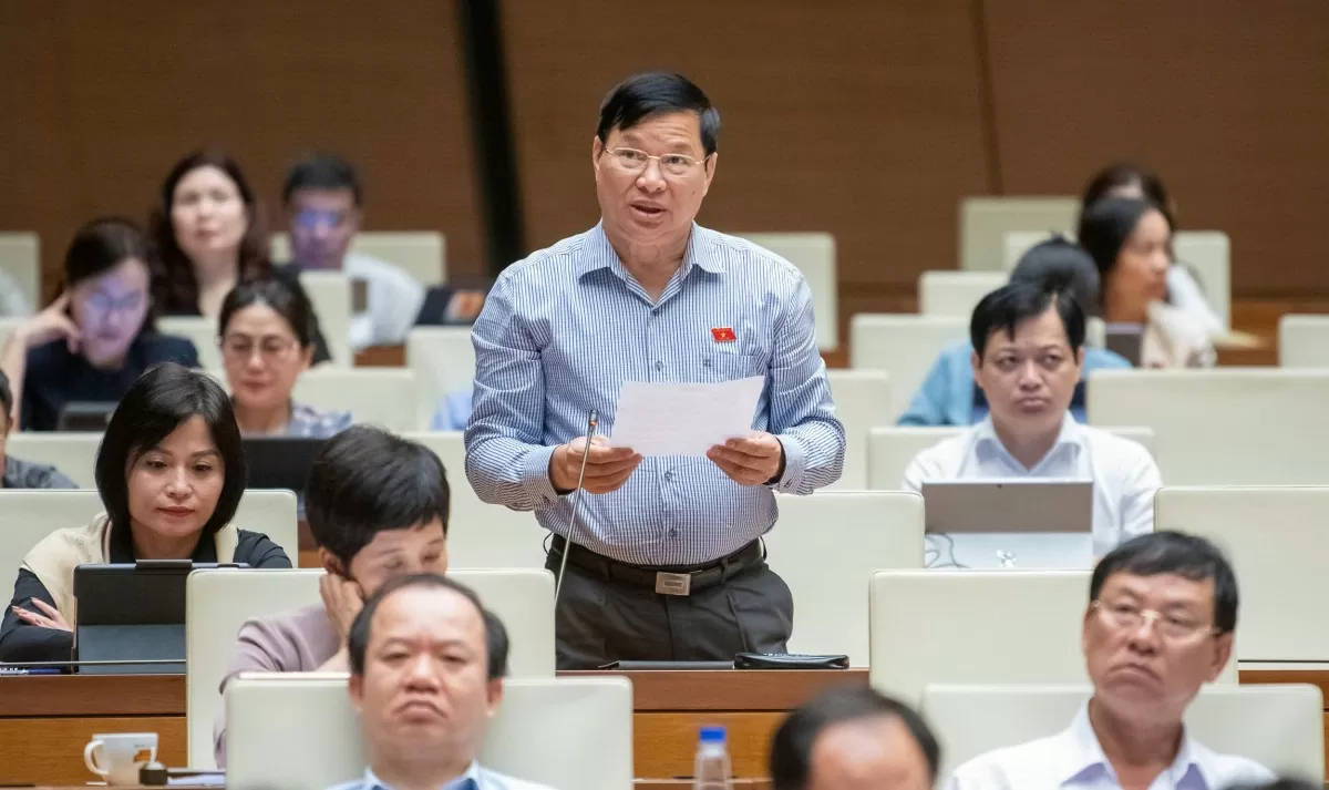 Đại biểu Trần Văn Tiến (Vĩnh Phúc)