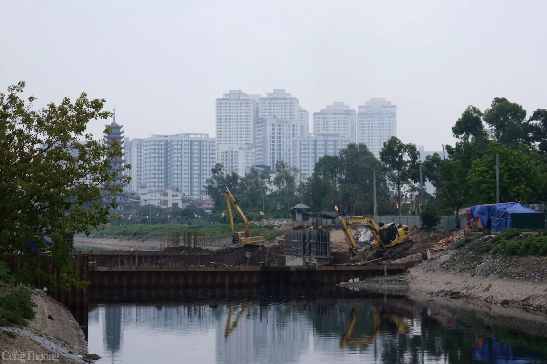 Công trình trở thành một phần trong kế hoạch triển khai các giải pháp tổng thể nhằm cải thiện môi trường sông Tô Lịch. Công trình trở thành một phần trong kế hoạch triển khai các giải pháp tổng thể nhằm cải thiện môi trường sông Tô Lịch.