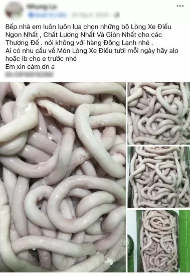 Lòng se điếu giá rẻ rao bán đầy 'chợ mạng'
