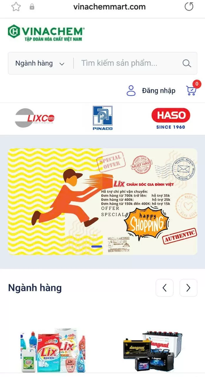 Vinachem sẽ ra mắt sàn thương mại điện tử VinachemMart
