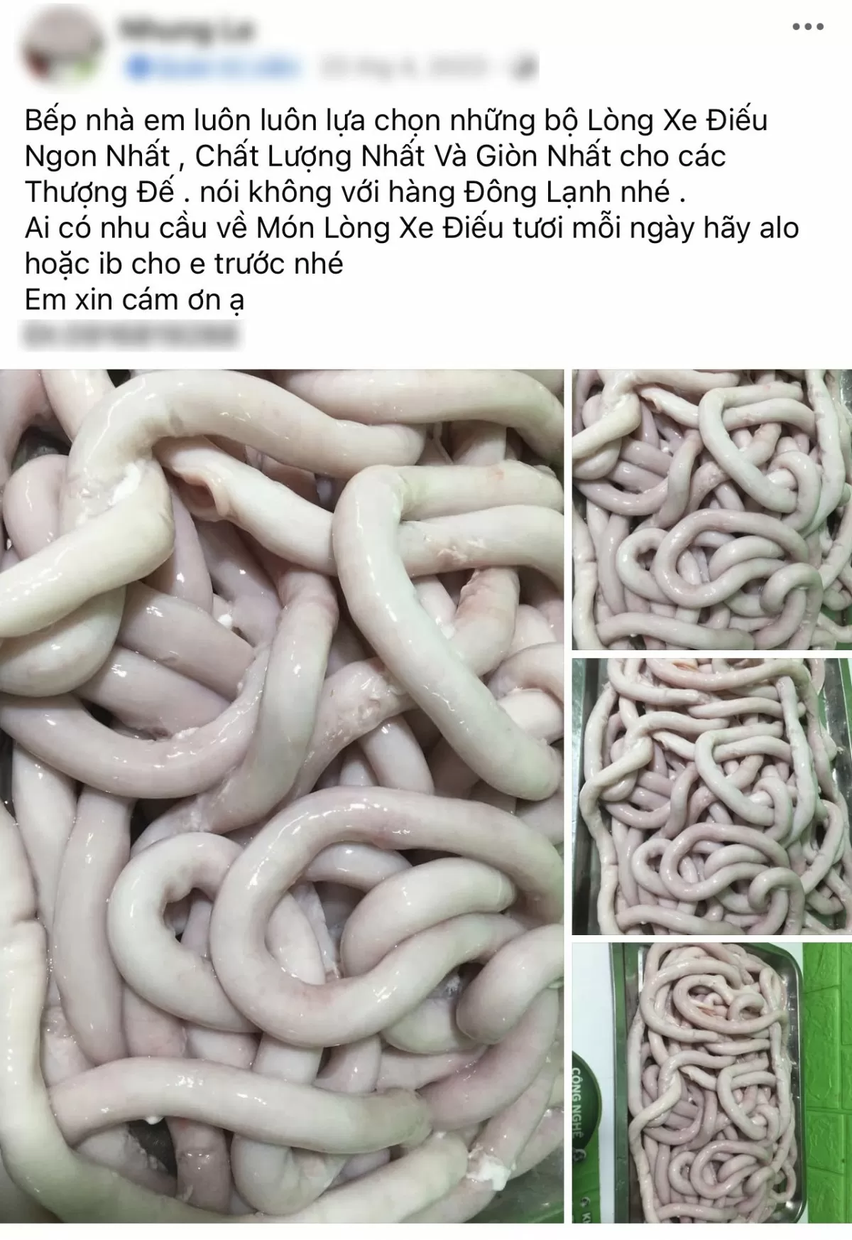 Lòng se điếu giá rẻ rao bán đầy