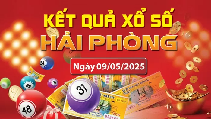 XSHP 9/5, kết quả xổ số Hải Phòng hôm nay 9/5/2025, KQXSHP 9/5