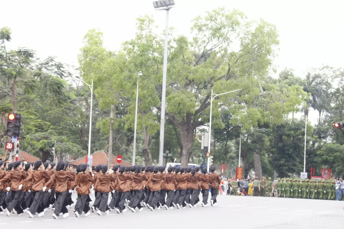Hải Phòng: Tưng bừng hợp luyện duyệt đội ngũ và diễu hành