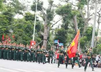hai phong tung bung hop luyen duyet doi ngu va dieu hanh