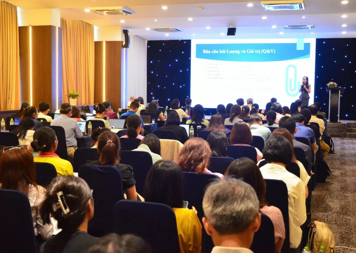 Cục Phòng vệ thương mại đẩy mạnh tuyên truyền phổ biển phòng vệ thương mại tới cộng đồng doanh nghiệp. Ảnh: Phương Trang