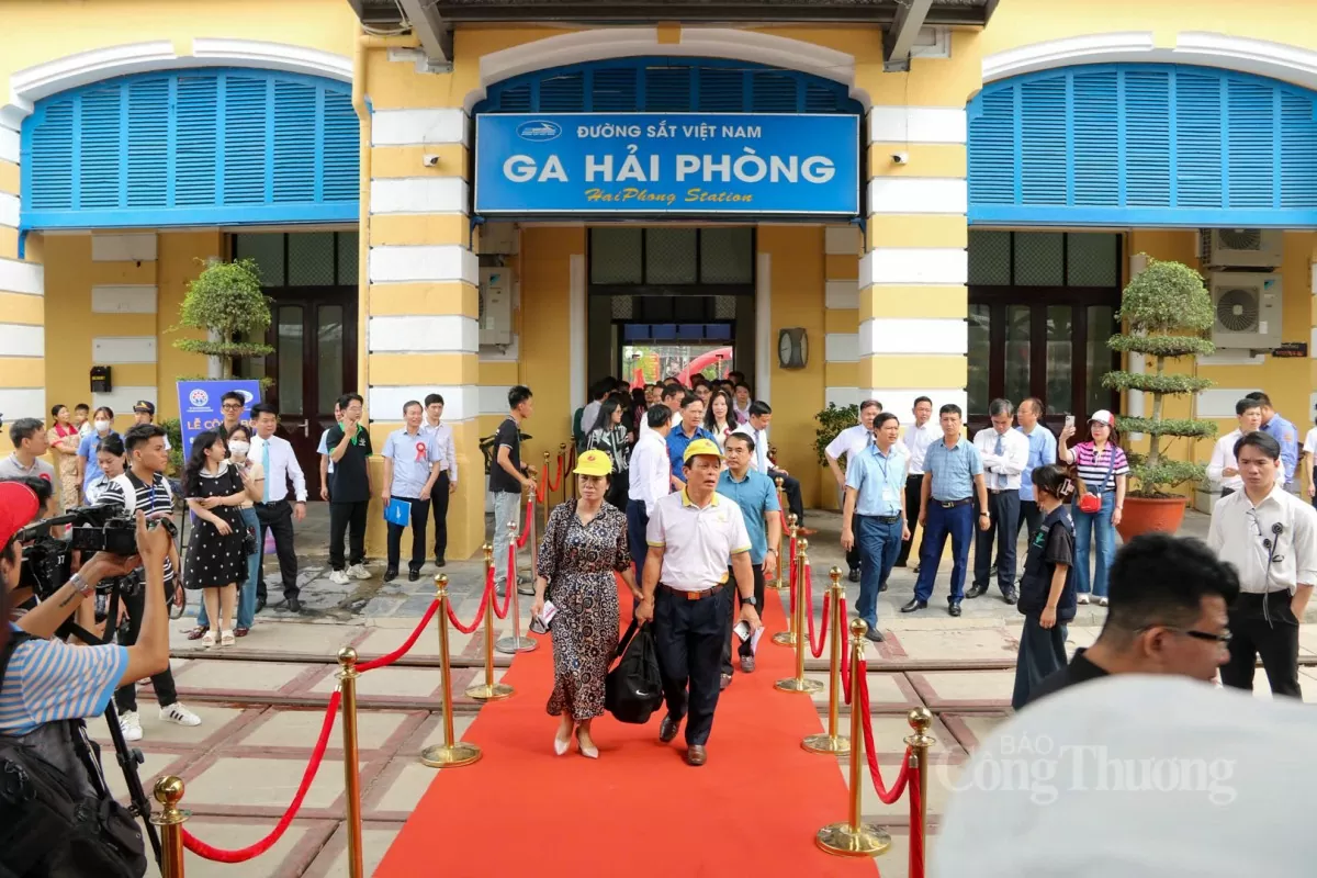 Ga Hải Phòng chính thức trở thành điểm du lịch
