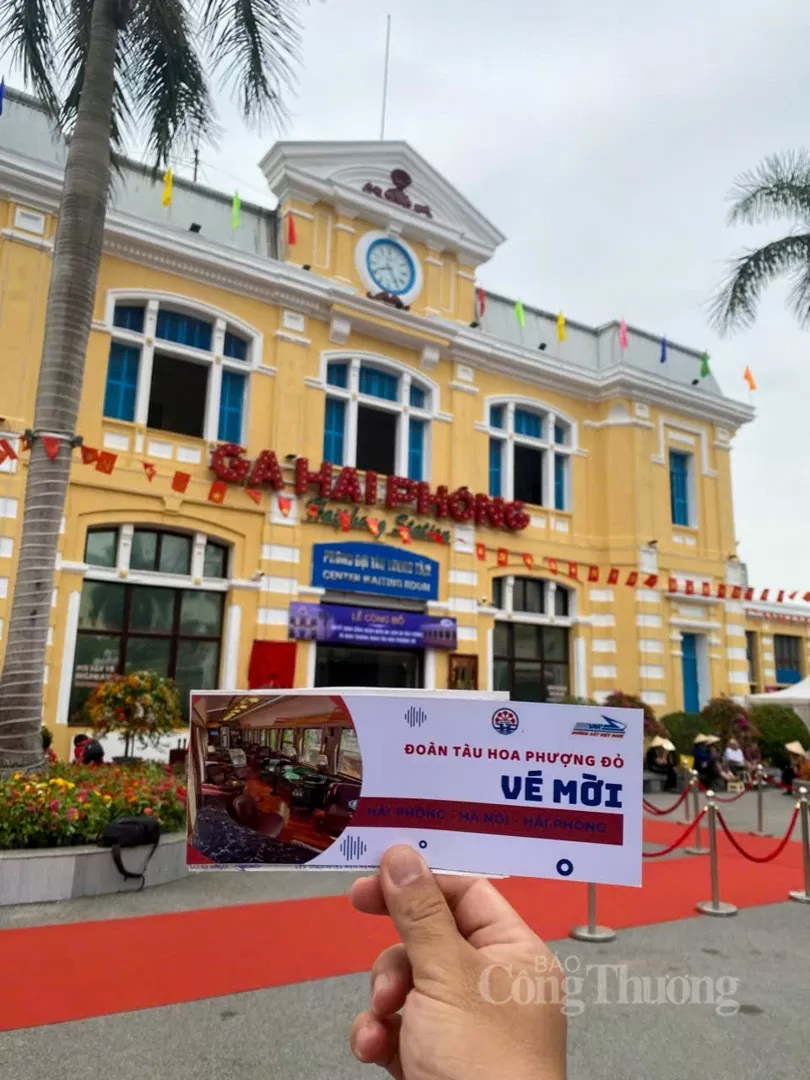 Ga Hải Phòng chính thức trở thành điểm du lịch