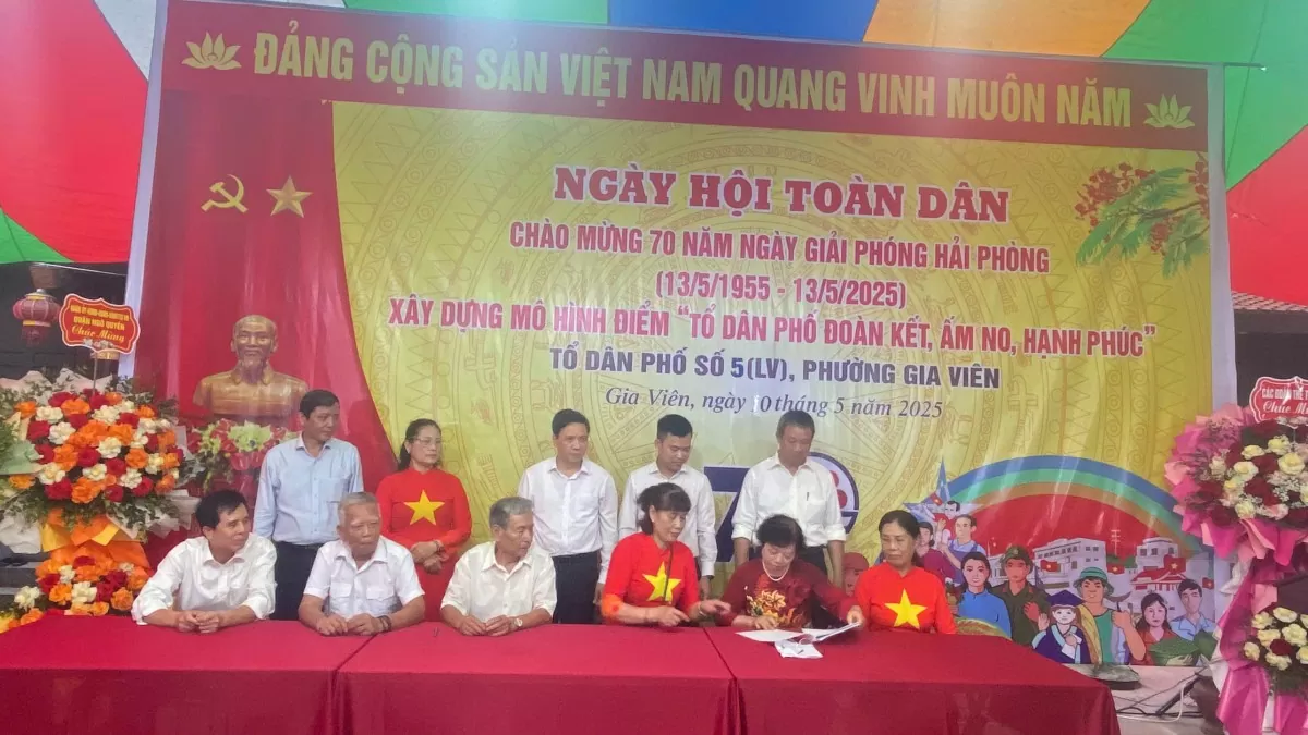 Hải Phòng: Ấm lòng ‘Bữa cơm đoàn kết’ mừng 70 năm giải phóng