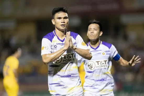 Kết quả bóng đá Sông Lam Nghệ An và Hà Nội FC