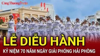 truc tiep toan canh le dieu hanh ky niem 70 nam ngay giai phong hai phong