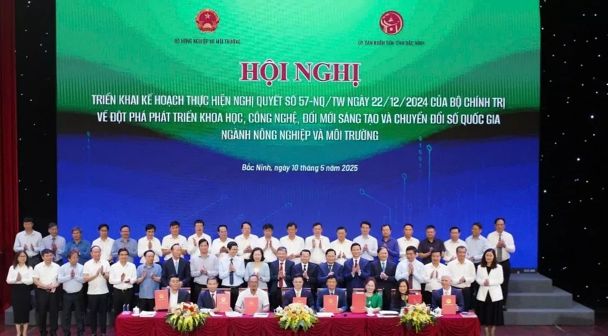 TTC AgriS đồng hành cùng Quốc gia: Hợp tác chiến lược với Bộ Nông nghiệp và Môi trường