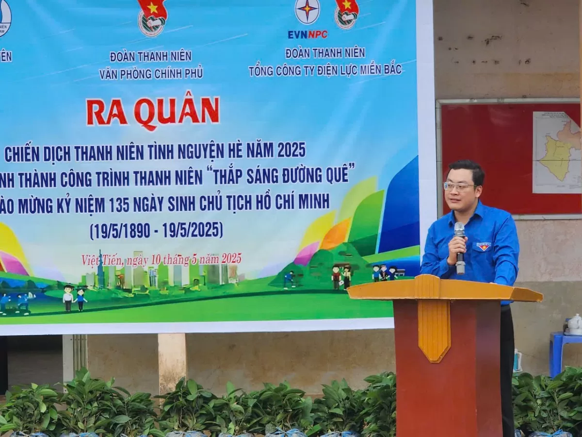 Khánh thành công trình thanh niên “Thắp sáng đường quê” tại Lào Cai