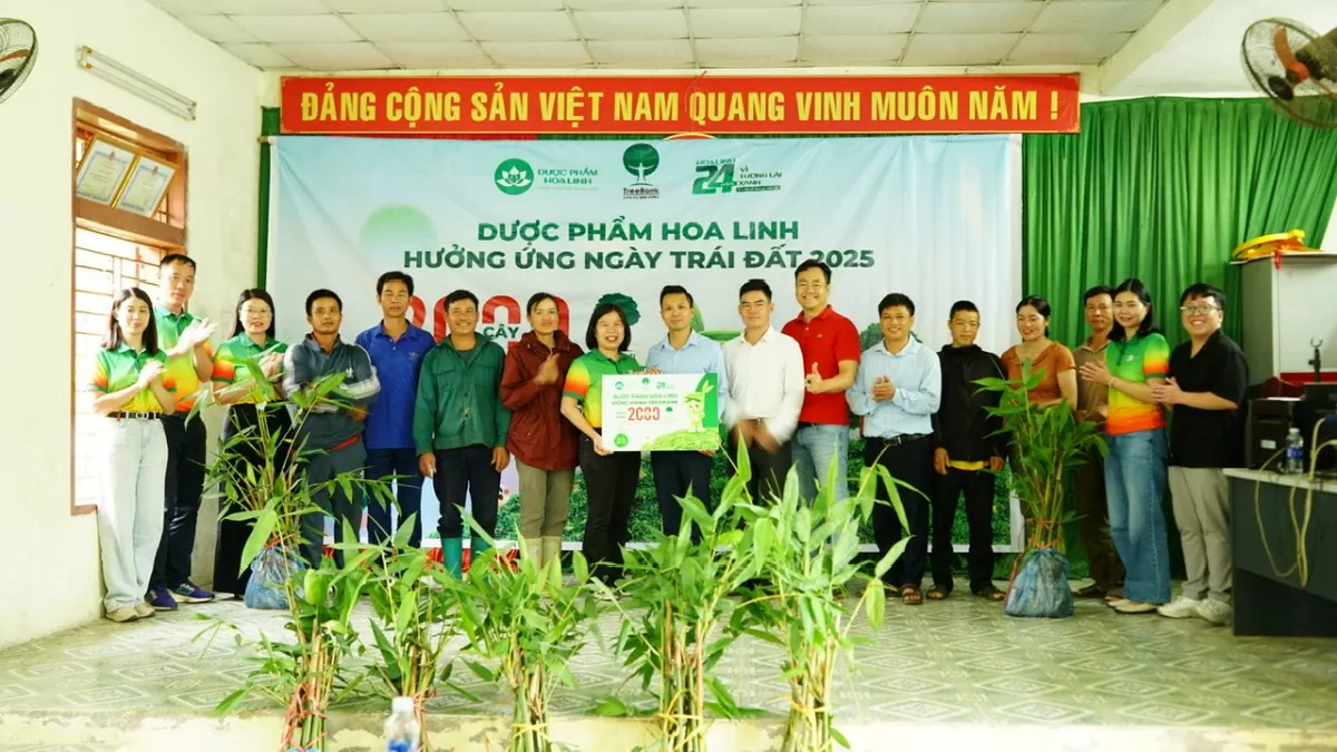 Dược phẩm Hoa Linh: Gieo mầm xanh, hướng tới phát triển bền vững
