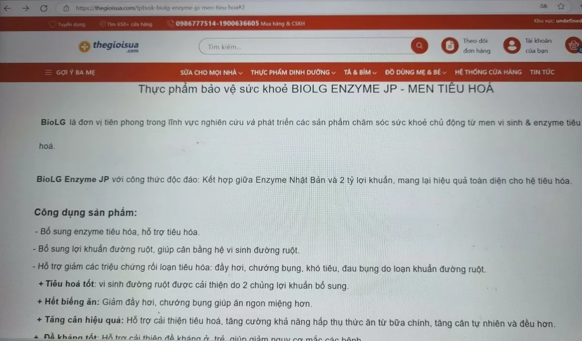 Thế giới sữa thêm sản phẩm có vấn đề về quảng cáo