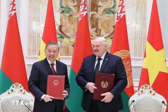 viet nam belarus chinh thuc thiet lap quan he doi tac chien luoc