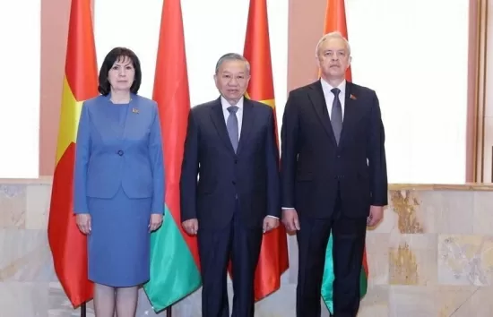 Việt Nam - Belarus nhất trí tăng kim ngạch xuất nhập khẩu