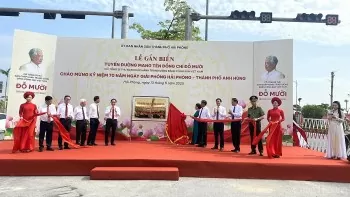 hai phong gan bien duong mang ten dong chi do muoi