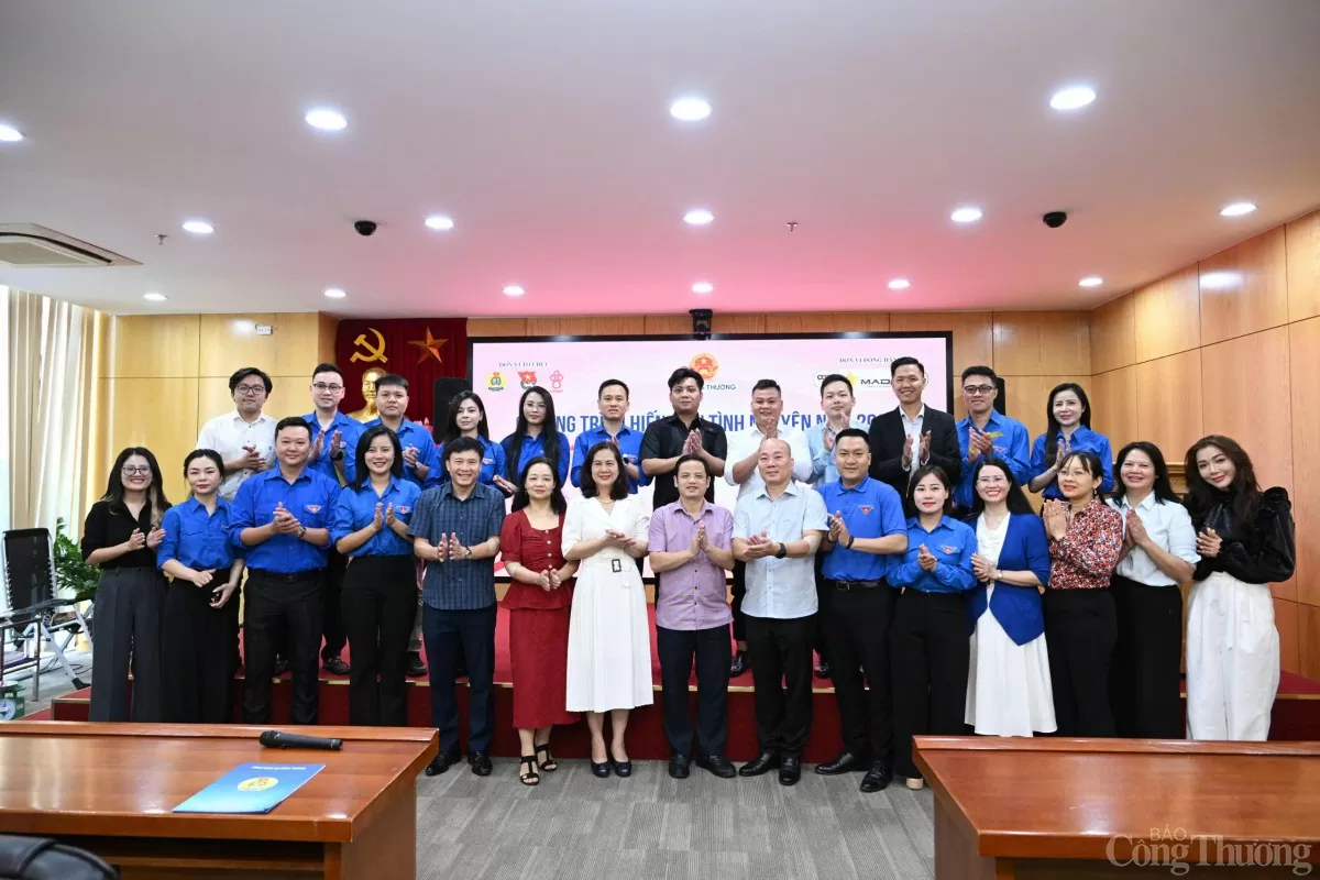 Giọt hồng Công Thương 2025: Hiến máu cứu người, chung tay vì sự sống cộng đồng