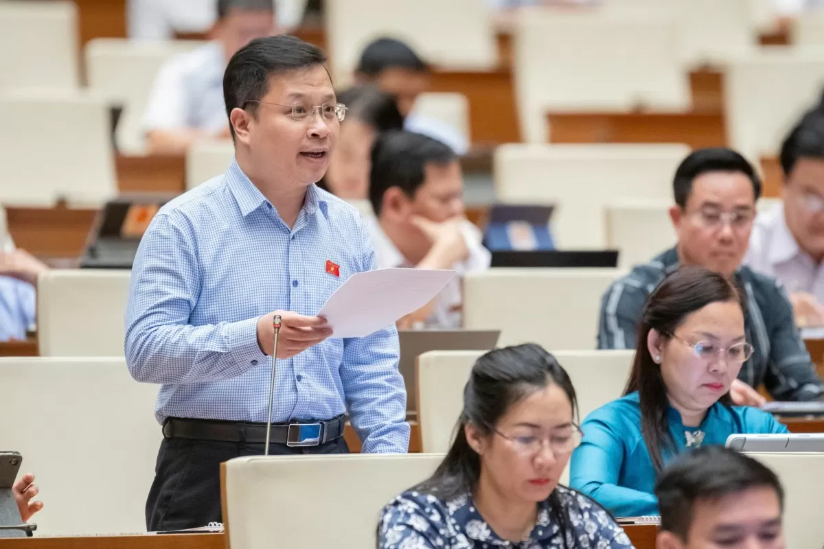 Đại biểu Nguyễn Danh Tú (Đoàn Kiên Giang)