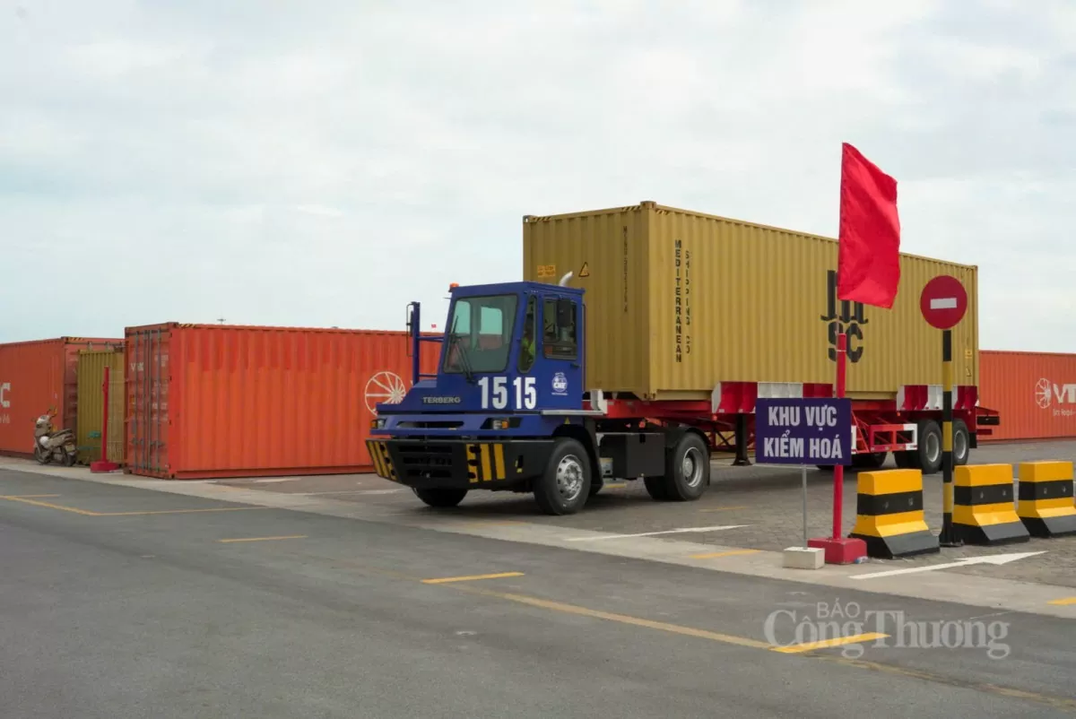Chùm ảnh: Hải Phòng khánh thành Bến cảng Container quốc tế vốn đầu tư gần 7.000 tỷ đồng