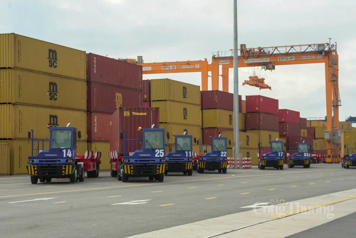 Chùm ảnh: Hải Phòng khánh thành Bến cảng Container quốc tế vốn đầu tư gần 7.000 tỷ đồng