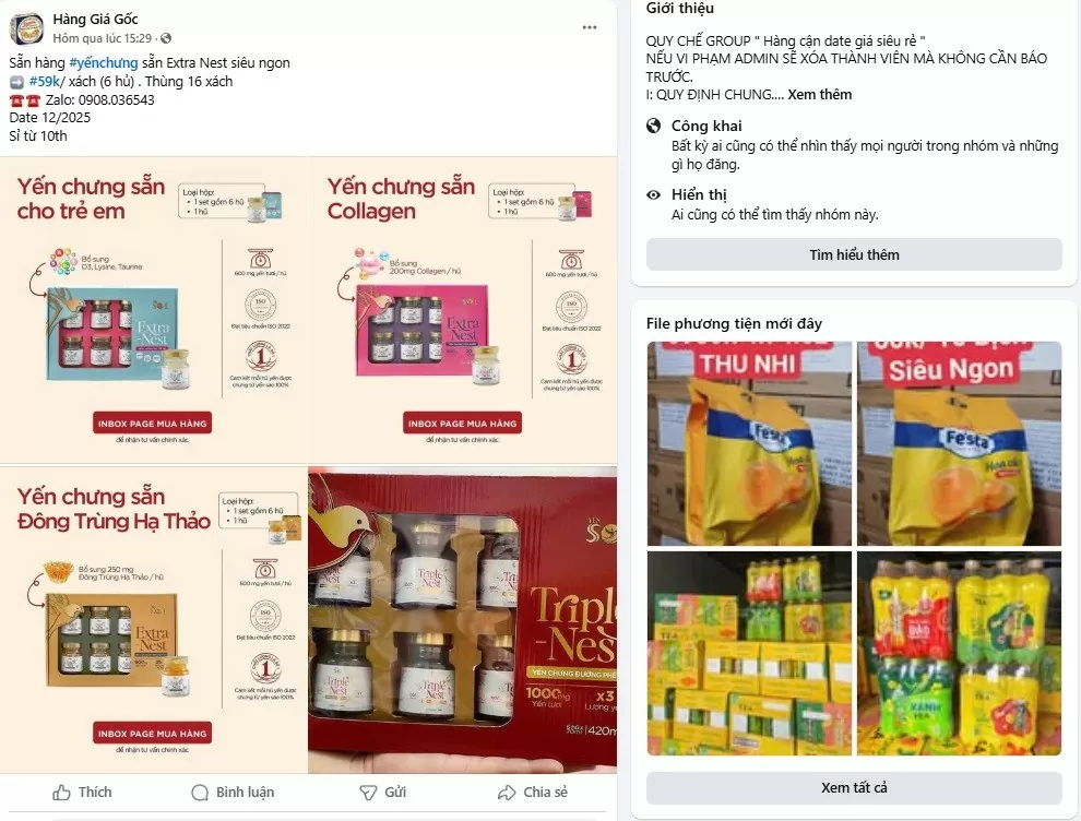 Hàng cận date: Đừng ham rẻ để rồi hại sức khỏe