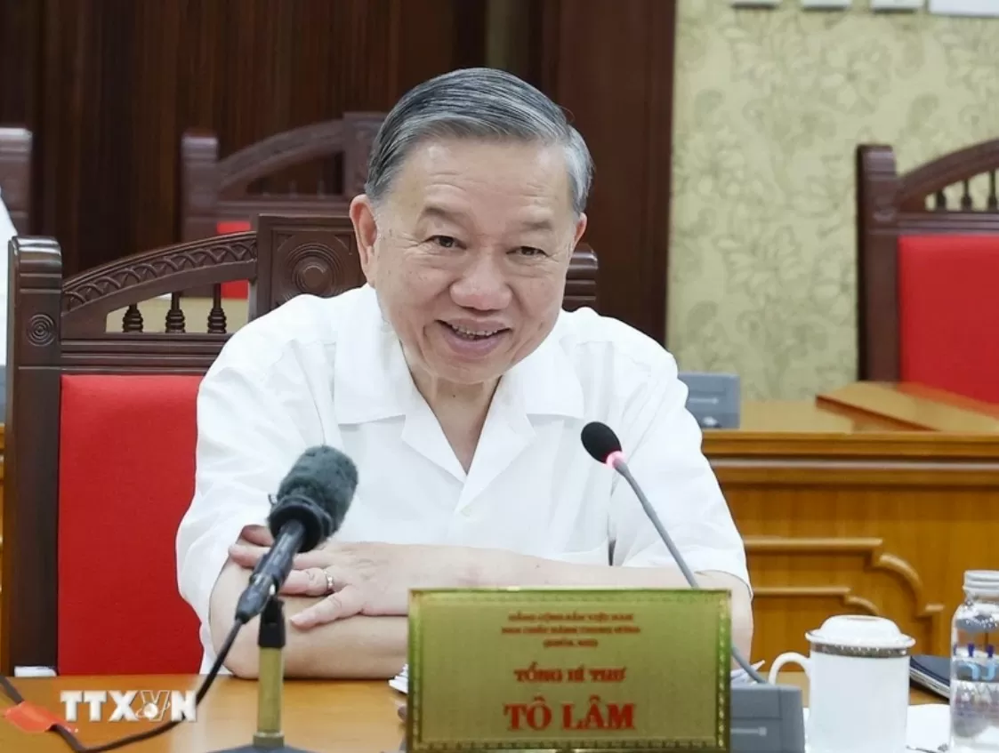 Tổng Bí thư: Tăng cường vận động nhân dân đóng góp sửa đổi Hiến pháp qua ứng dụng VNeID