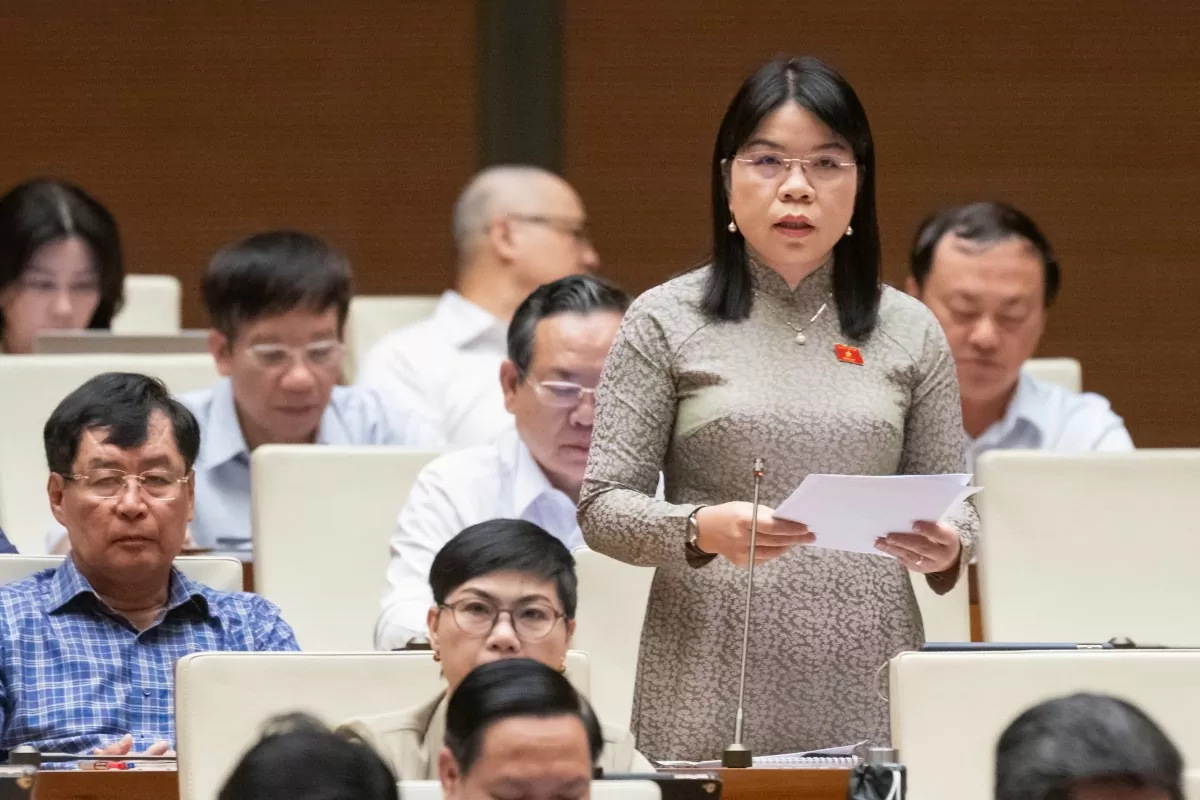 Đại biểu Nguyễn Thị Ngọc Xuân 