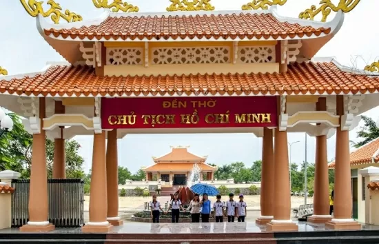 Đền thờ Bác Hồ tại Cù Lao Dung: Biểu tượng lịch sử của người dân Sóc Trăng