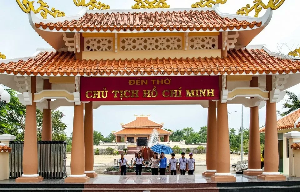 Đền thờ Bác Hồ tại Cù Lao Dung: Biểu tượng lịch sử của người dân Sóc Trăng