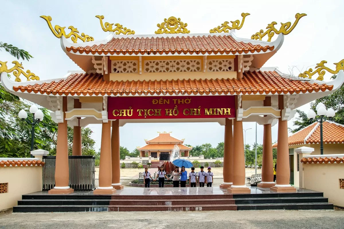 Đền thờ Bác Hồ tại Cù Lao Dung: Biểu tượng lịch sử của người dân Sóc Trăng