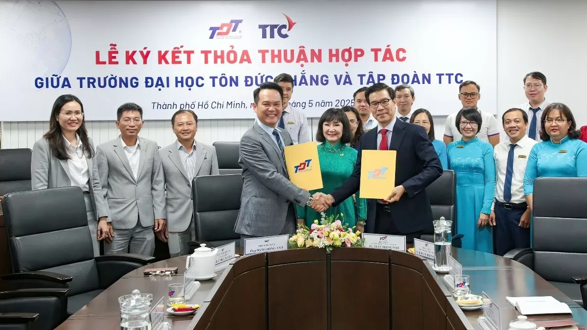 Tập đoàn TTC hợp tác với Trường Đại học Tôn Đức Thắng
