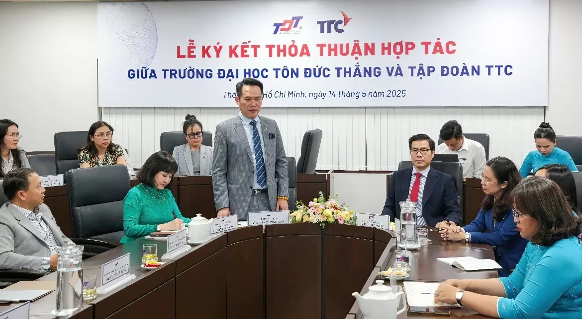 Tập đoàn TTC hợp tác với Trường Đại học Tôn Đức Thắng