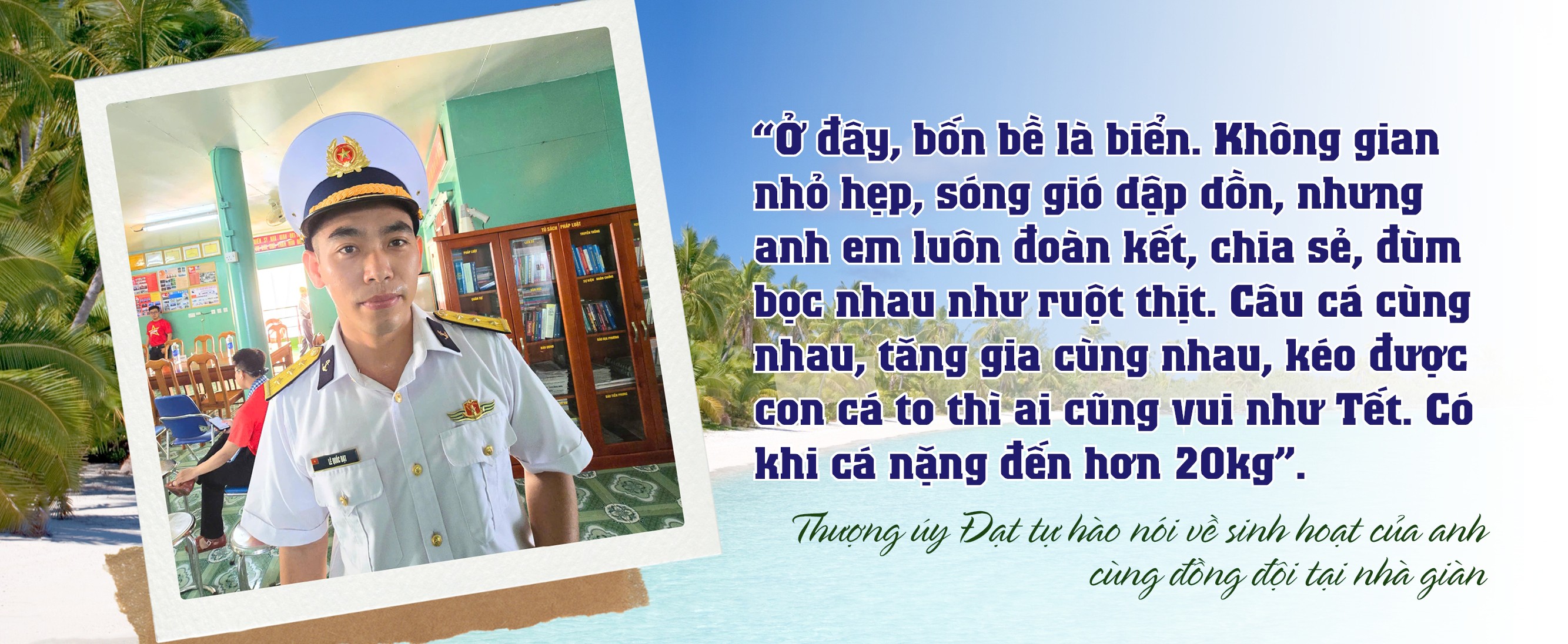 Những người lính gác thềm lục địa phía Nam Tổ quốc