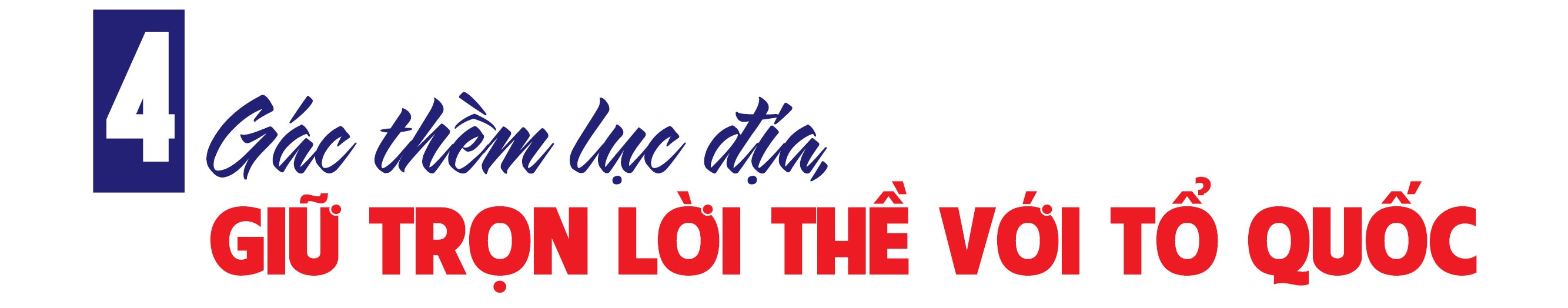 Những người lính gác thềm lục địa phía Nam Tổ quốc