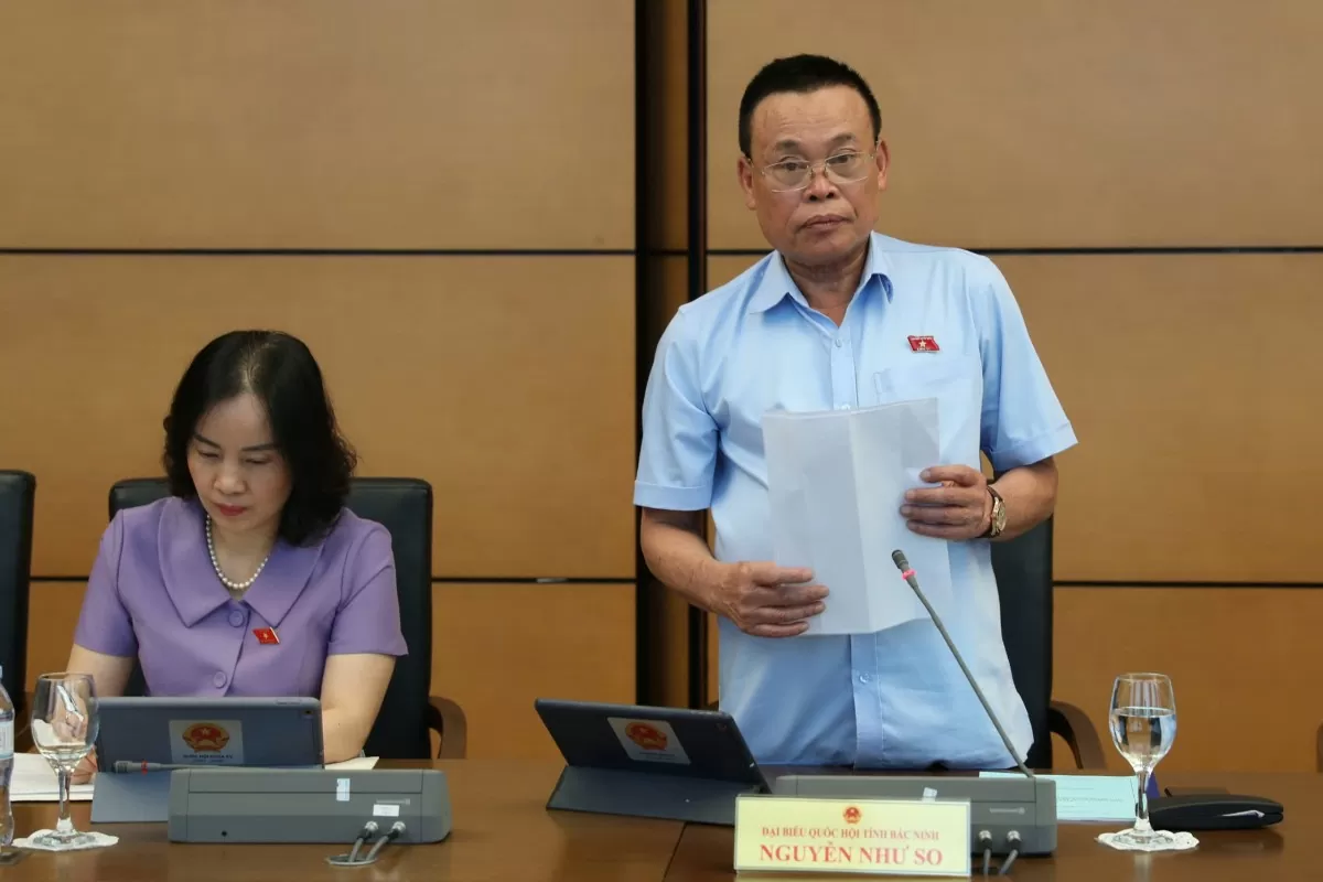 Đại biểu Quốc hội Nguyễn Như So (Đoàn Bắc Ninh) 