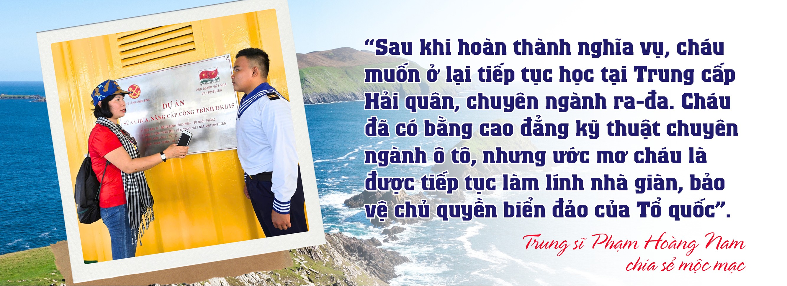 Những người lính gác thềm lục địa phía Nam Tổ quốc