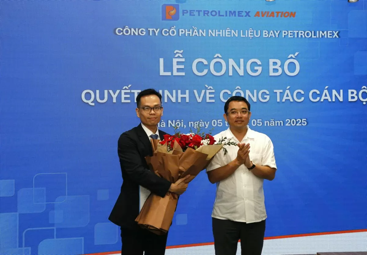 Petrolimex Aviation bổ nhiệm Trưởng phòng Nhân sự và Trưởng phòng Kỹ