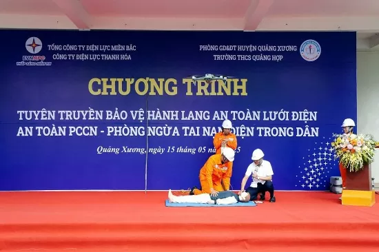 PC Thanh Hóa: Mỗi học sinh là một hạt giống tuyên truyền về công tác an toàn điện