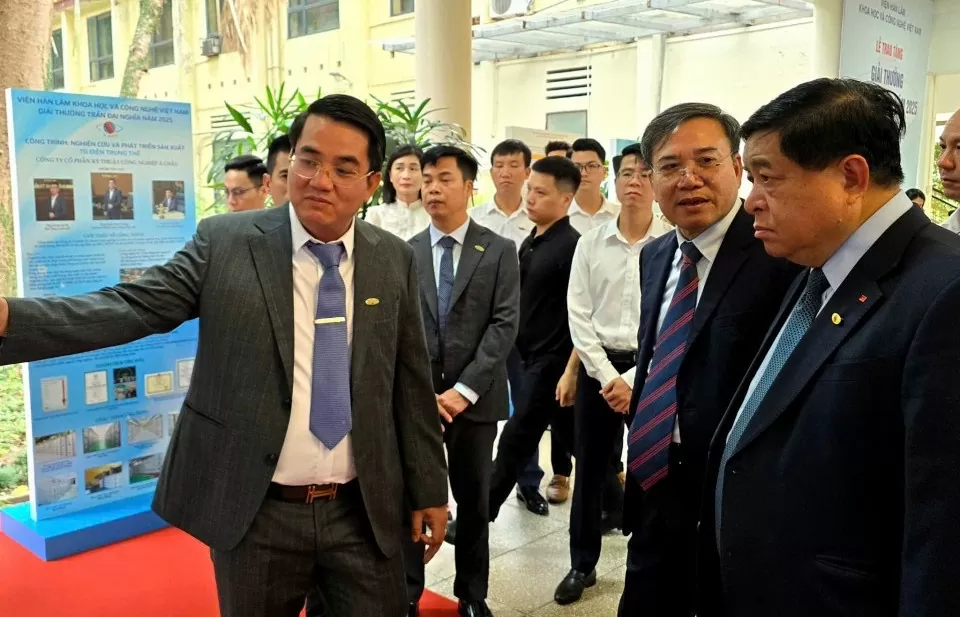 Giải thưởng Trần Đại Nghĩa 2025: Gọi tên hai công trình xuất sắc