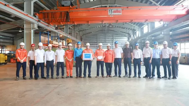 EVNGENCO1 thăm và làm việc tại Công ty Nhiệt điện Nghi Sơn