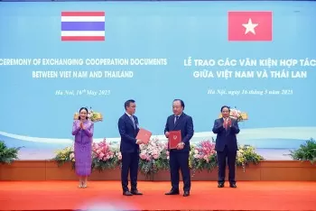 bo cong thuong va tap doan central thuc day hop tac tieu thu hang viet