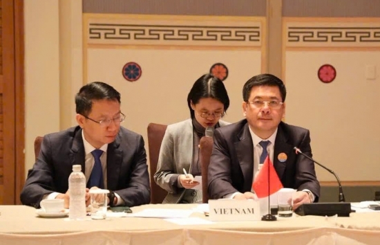 bo truong nguyen hong dien du va phat bieu tai hoi nghi bo truong cptpp ben le mrt