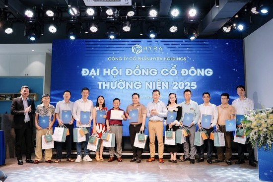 dai hoi dong co dong hyra holdings 2025 cot moc chien luoc trong hanh trinh toan cau hoa