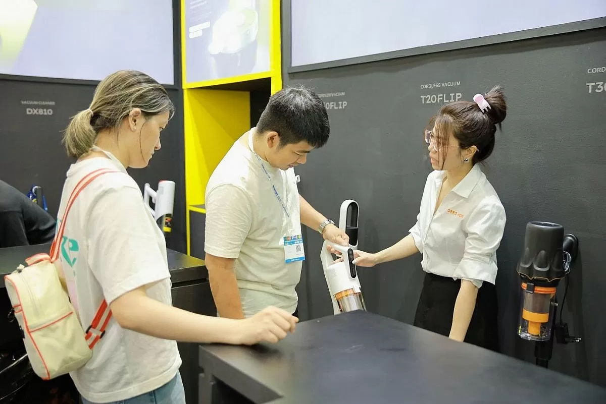 Deerma ghi dấu ấn tại triển lãm China Homelife Vietnam 2025