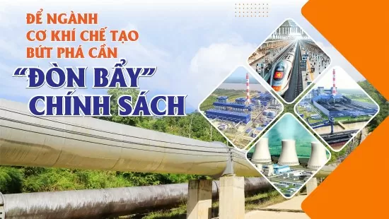 Để cơ khí chế tạo bứt phá cần