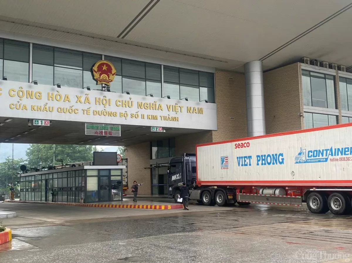 Xuất nhập khẩu qua cửa khẩu Kim Thành đạt trên 440 triệu USD Xuất nhập khẩu qua cửa khẩu Kim Thành đạt trên 440 triệu USD